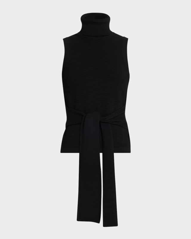 Celeste Sleeveless Turtleneck Top